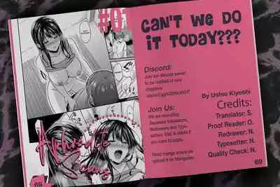 [PEI] Can't We Do It Today? (Ima mo dame?) [English] [Digital]