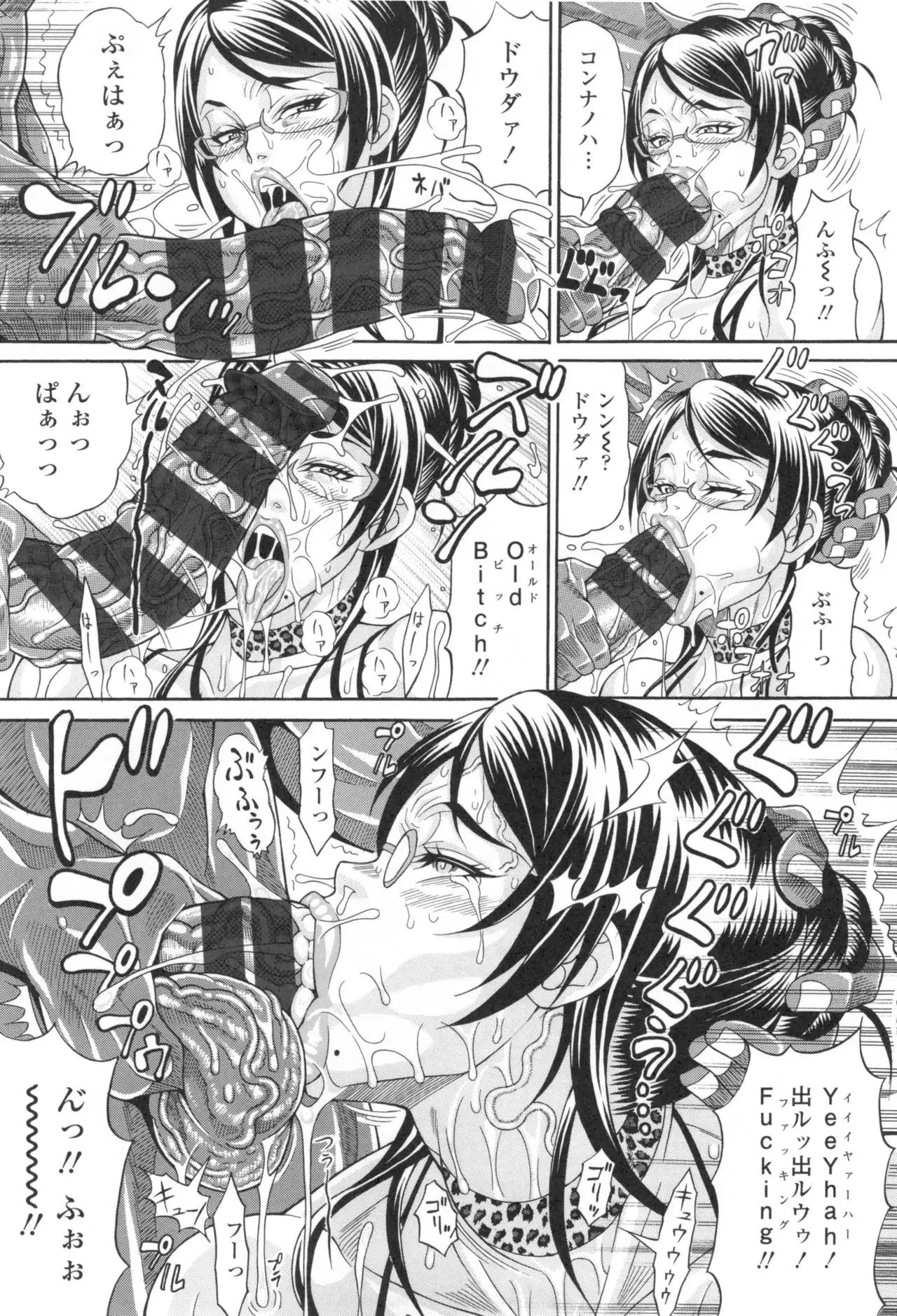 Pakopako Bitch ~Megamori! Mashimashi! Dosukebe Niku~ + Toranoana Leaflet