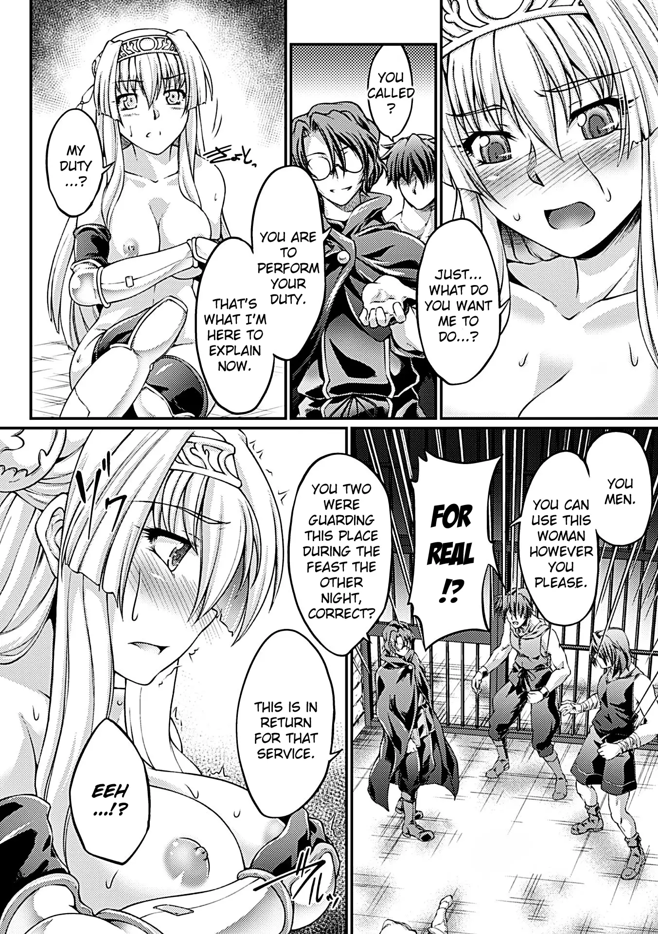 Kuroinu ~Kedakaki Seijo wa Hakudaku ni Somaru~ THE COMIC Chapters 1-8