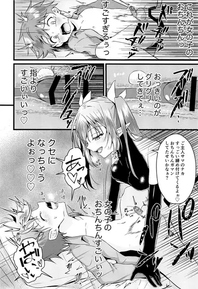 Futanari Succubus ni Anal Sodaterarete Gyaku Anal sareru Hanashi