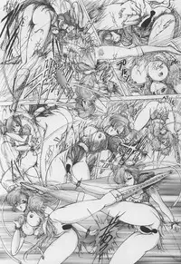 (C46) [Art Rakugaki (Aoki Reimu)] Fighting Ladies II (Various)