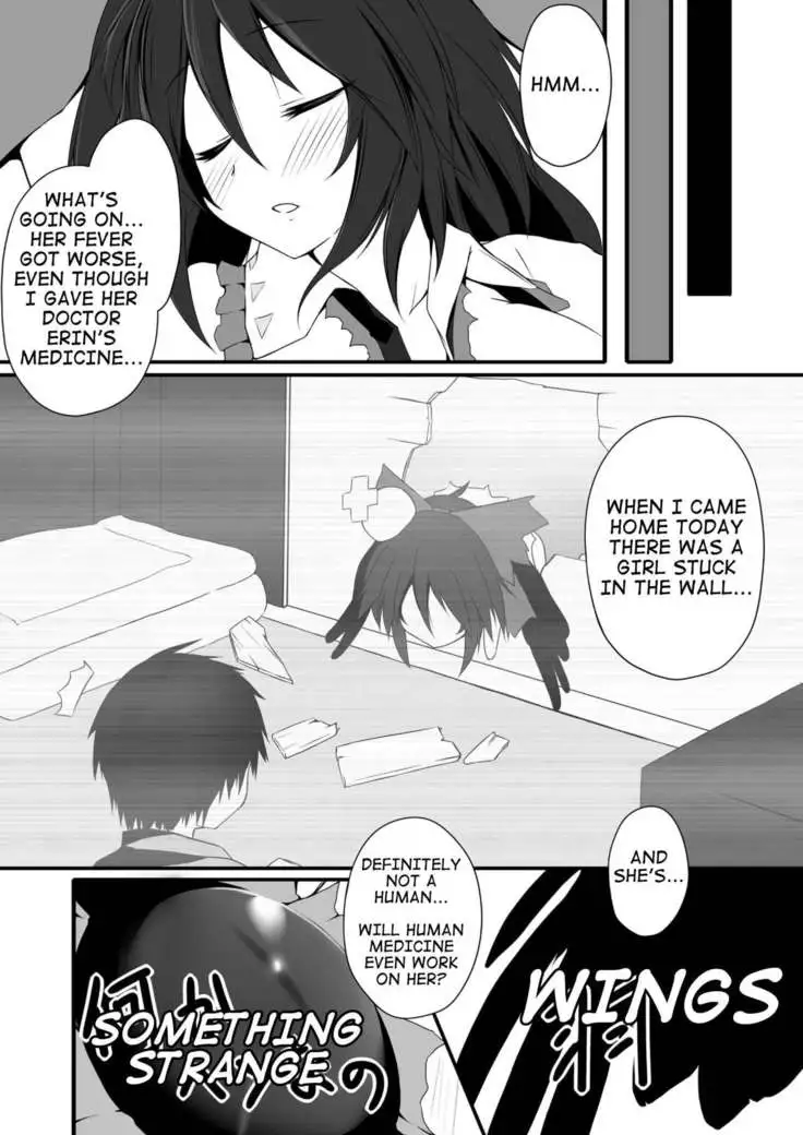 Okuu-chan is O-⑨ so she caught a summer cold