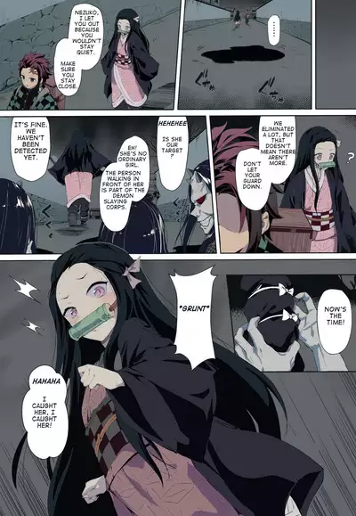 Moshi Nezuko ga Warui Hito ni Tsukamattara...