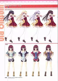 Kimi wo Aogi Otome wa Hime ni Visual Fan Book
