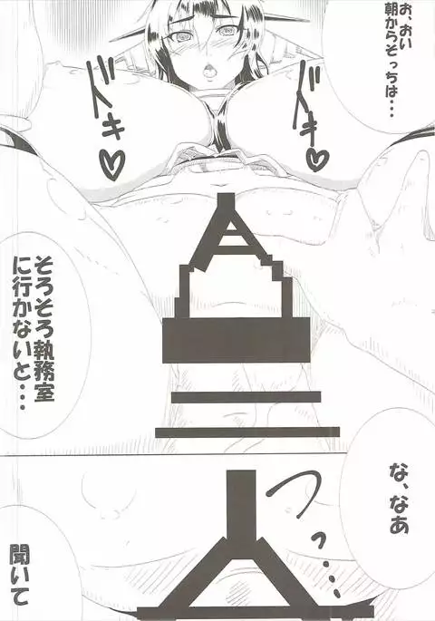 Nagato to Teitoku no Asa no Undou
