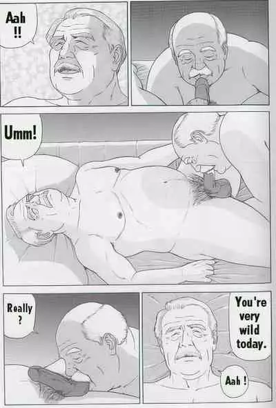 The middle-aged men comics - from Japanese magazine (SAMSON magazine comics ) [JP/ENG]