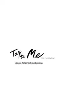 [Silverstar] Talk To Me Ch.1-29 (English) (Ongoing)