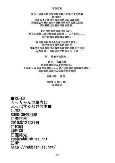 RE-EX Ecchan no Tainai ni Buppa suru dake no Hon