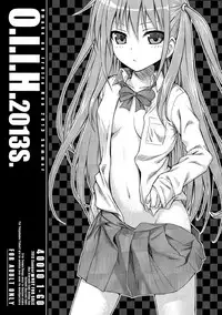 (C84) [40010 1-GO (Shimanto Shisakugata)] O.I.I.H.2013S. (Various)