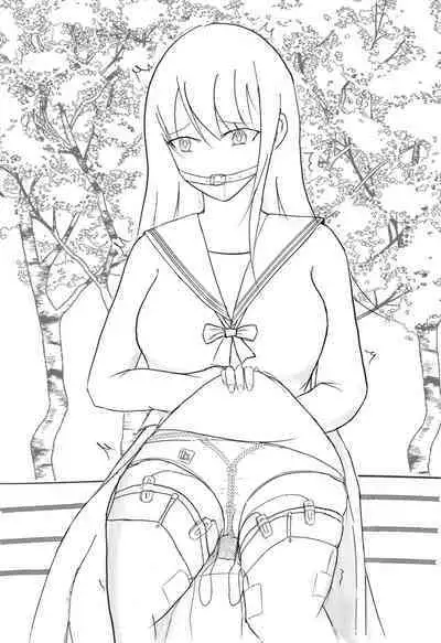 Pitiful girl Mission outdoor exhibitionism punishment