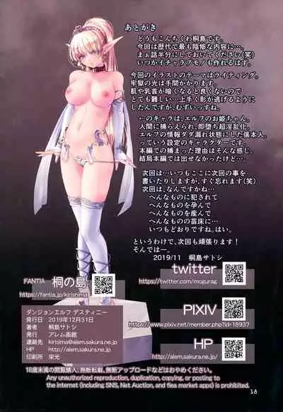 Dungeon Elf Destiny