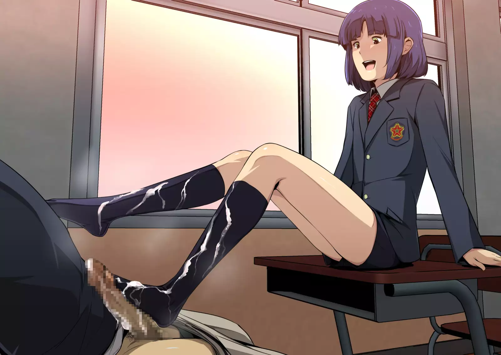 Oshiego no Ura no Kao wa, Koakuma Bitch na Otokonoko.