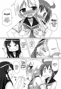 (C84) [Goberazzo (Mukaibi Aoi)] Pegutte Shitai!! (Yuyushiki) [English]