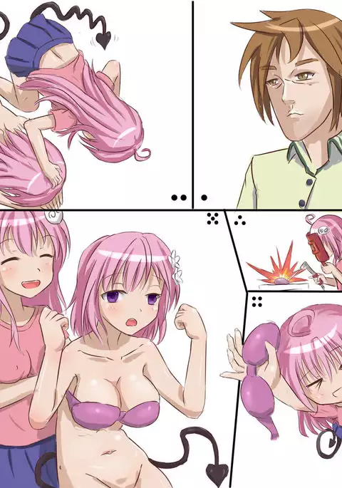 Momo, Mikan o tabeteshimaimashita