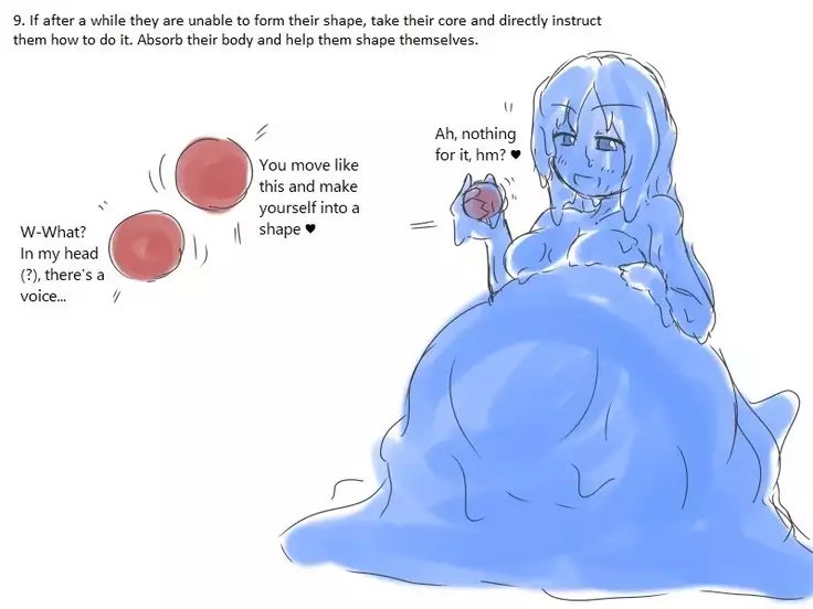 Converting into a slime