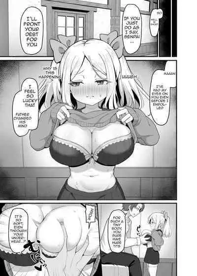 Chicchakute Dekai Senpai. | My Tiny and Huge Senpai