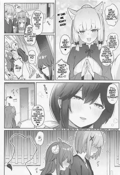 Momo-chan Yamiochi Shita!?
