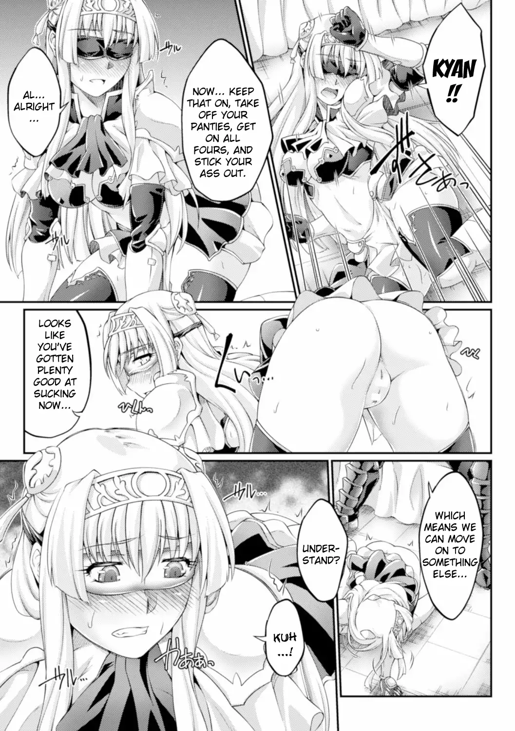Kuroinu ~Kedakaki Seijo wa Hakudaku ni Somaru~ THE COMIC Chapters 1-8