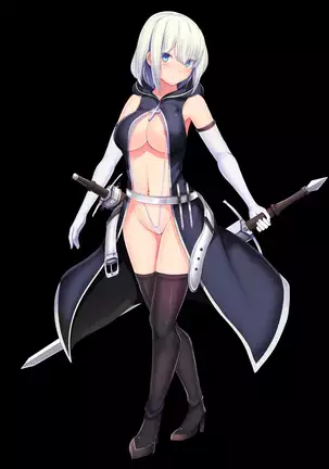 Senhime Bad Ending -Cool Heroine Buzama Haiboku CG Shuu-