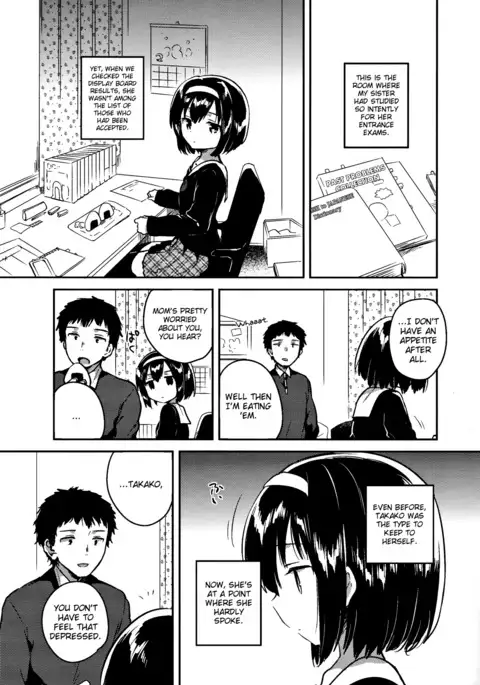 Imouto wa Juken ni Ochita | My little sister failed her entrance exam.