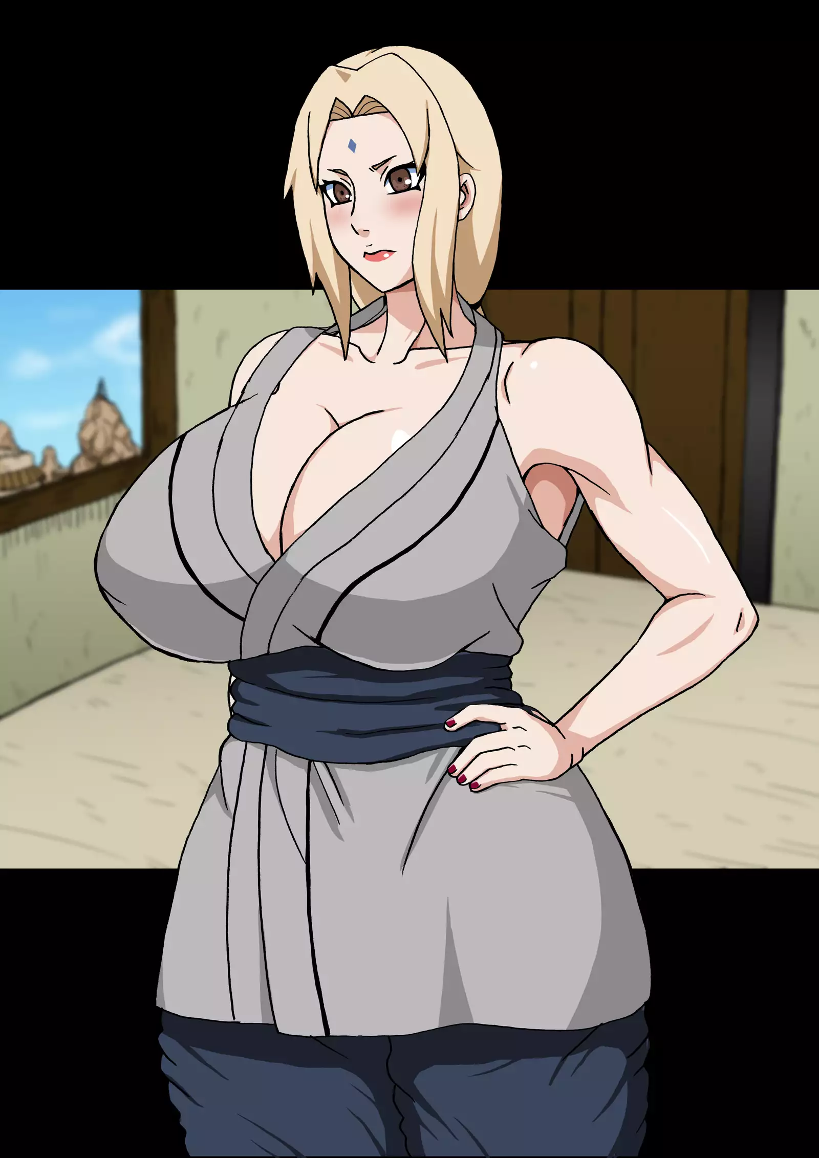 Makoto, In Shinobi way milk Kage VS Kuro megalopenis