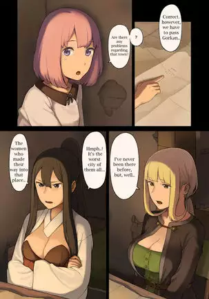 The Female Adventurers - Upon Arriving at an Oasis