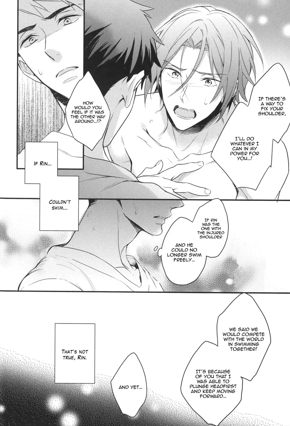 Sosuke no kata wa ore ga mamoru! | I'll protect Sosuke's shoulder!