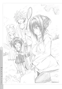 [Yabuki Kentaro] To Love-Ru -Trouble- Darkness Artbook Harem Gold