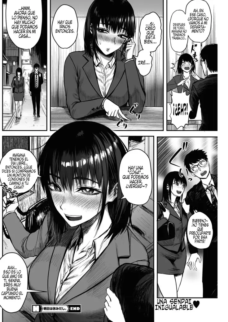 Ashita wa Yasumi dashi | Después de todo, mañana tenemos el día libre