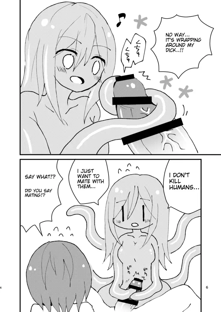Tentacle-chan and Futanari-chan