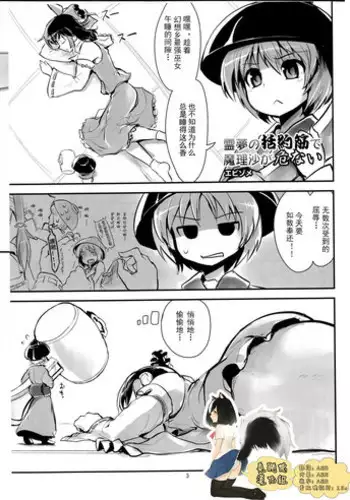 Reimu no Katsuyakukin de Marisa ga Abunai