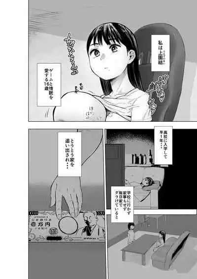 Oya ni Suterareta kara, hikatanaku Karada Utte Game suru.