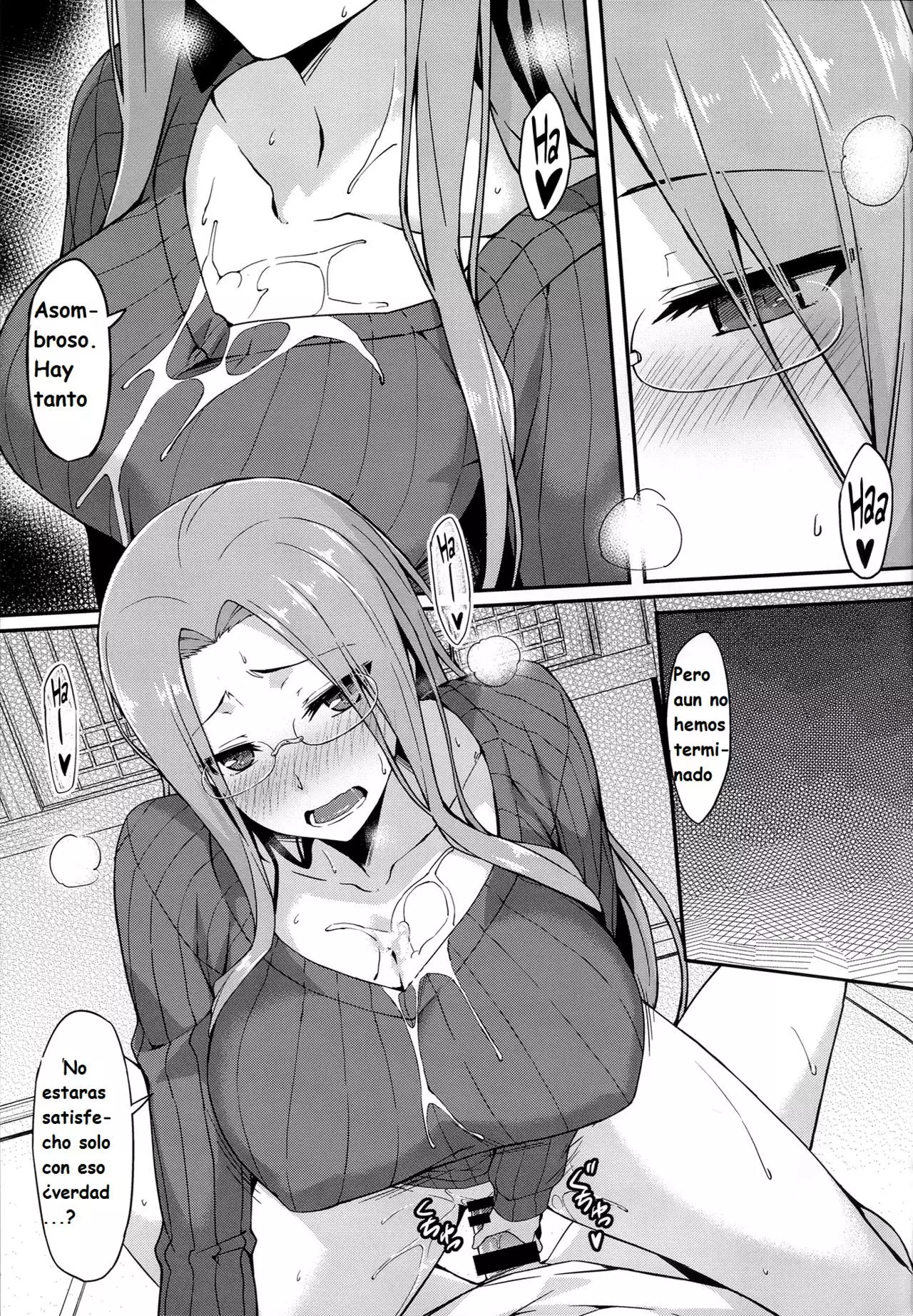 Rider-san to Tate Sweater.