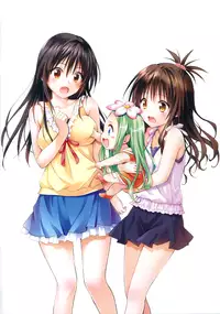[Yabuki Kentaro] To Love-Ru -Trouble- Darkness Artbook Harem Gold