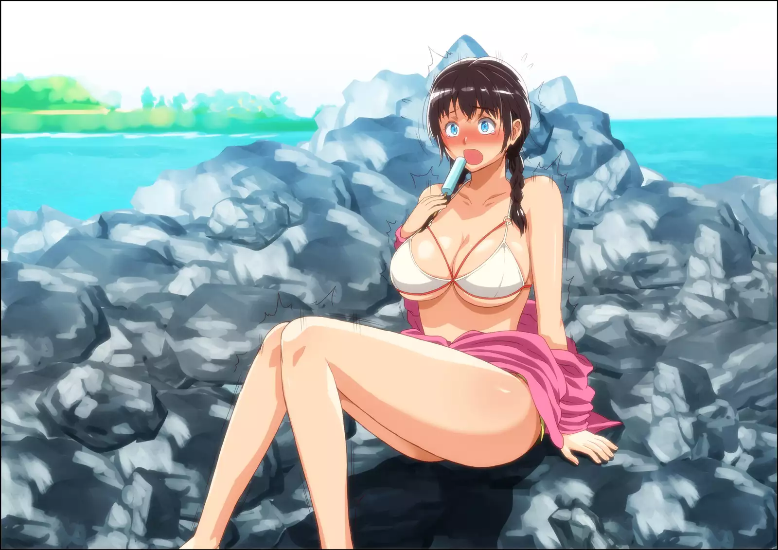 Kareshi Ga Irunoni Gouin Na Nanpa Otokotachi Ni Moteasobarechau Onnanoko