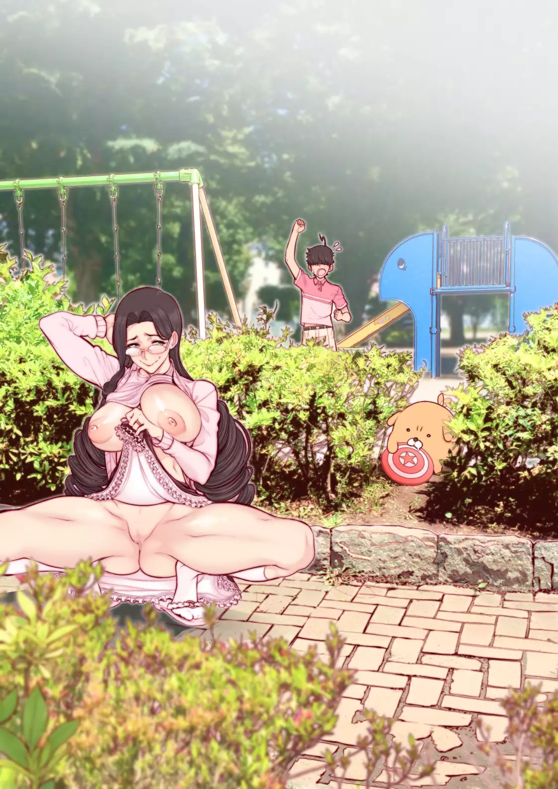 Takashi-kun no Mama to Kakurenbo Ecchi