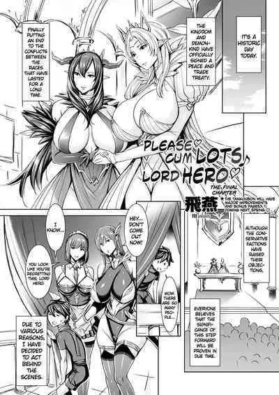 Ippai Itte ne, Yuusha-sama | Please Cum Lots ♪ Lord Hero ♥
