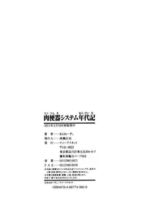 [Mayonnaise.] Nikubenki System Chronicle -Nikubenki System Nendaiki- | Slave System Chronicle [English] =LWB=