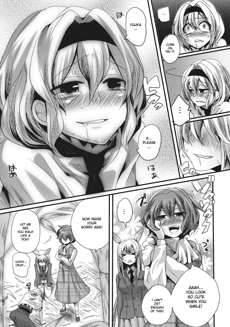 Yuuka is a Sadist While Alice is a Masochist